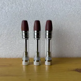 Wood Cartridge 1.0mlカートリッジ510スレッドセラミックアトマイザー2.0mm厚さオイルホールウッドチップカート空の使い捨て蒸気ペンタンク