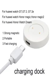 Neueste Ladestation für Huawei Smart Watch GT GT 2 GT 2e GT2 Rückladung Ladegeräte USB-Kabel für Honor Watch Magic Dream Smartwatc2807777