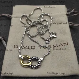 dy men ring ring david yurma rings for woman designer jewelry jewelry silver dy necklace mens luxury Jewelry man boy leadギフトパーティー高品質のデビッドYurmaネックレス396