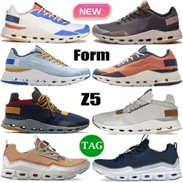 scarpe outdoor Scarpe Nuove scarpe Forma Z5 Nero Fieno Fiamma Titanite Ciottolo Quarzo Bianco Ruggine Demin Rubino Perla Marrone Ghiaccio Muschio Uomo Donna Designer