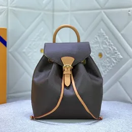 Mulheres Bolsas Top Designer Mochilas Couro Carta Flor Mochila Em Relevo Bolsas Padrão Saco M45410 M45205 M45397 Bolsa Bolsa