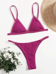 Mulheres de banho sexy string micro biquinis define triângulo maiô feminino profundo decote em v tanga biquíni maiô monokini feminino biquini