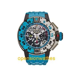 Swiss Watches Richardmills Sports Mechanical Wristwatches Richardmills Men's Watch Rm032 Automatic Flyback Chronograph Les Voiles De UXHB