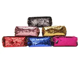 Borsa per cosmetici con paillettes Borse portaoggetti per trucco Borsa a sirena Portamonete glitter Portafoglio con cerniera per donna 5239203