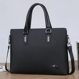 Backpack Business Men's Executive Briefcase Waterproof Laptop Handbag Office Shoulder Crossbody Bag Conference File Tote Bag