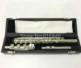 Pearl PF505 RBE NOVA FLUTA 17 CHAVES OPENCE CURO CUMO DE FLUTE MARCA DE FLUTE Silver Placated Musical Instrument Flauta com Case1885050