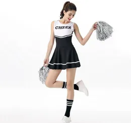 Thema Kostüm Sexy Cheerleading Mädchen Uniform High School Cheer Glee Frauen Cheerleader Kostüme Cosplay Kostüm Outfit9465850