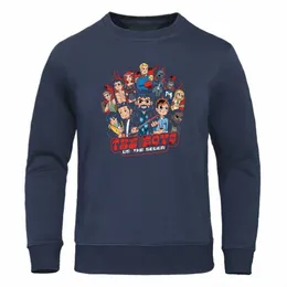 Homelander The Seven Men Sweatshirt The Boys TV Show Hoody Herbst Fleece Warme Sweatshirts Anti Hero Pullover Casual Streetwear E13o #