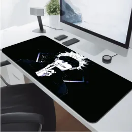 منصات أنيمي jujutsu kaisen mouse pad gamer xl hd home computer mousepad xxl mousemat office anti slip laptop table pad pad