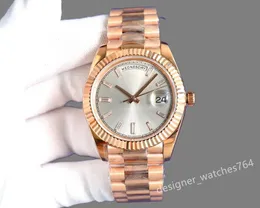 women high quality designer watches uxury new mens watch Luxury new Men Women Automatic Watch for Lady Mechanical Watches Black Blue Green Rome Rose Gold 36mm 41mm