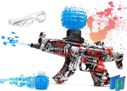 MP5 Electric Gun Gel Gel Water Ball con 5000 pezzi ShootingToy Gun Blaster Pistol CS Farendo il gioco all'aperto per bambini adulti Red1384747