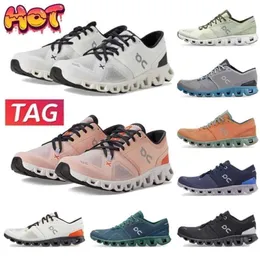 Real running Top Quality shoes mens x 3 black white ash orange Storm Blue rust red sand midnight heron fawn magnet Fashion women men D