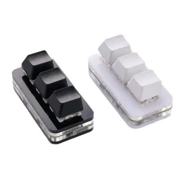 Klavyeler 3 Tuşlar OSU Özel Mini Tuş Takımı USB Programlama Makro Klavye Kopya Macunu Hid Mekanik Klavyeyi Photoshop Oyunları için