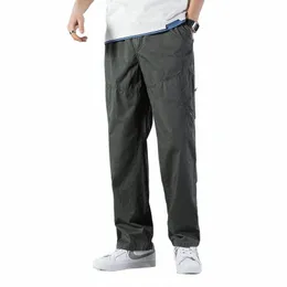 Pantaloni da carico da uomo tasche casual pantaloni estivi traspiranti uomini grandi e alti pantaloni lg dritti homme di grandi dimensioni 5xl w3nd#