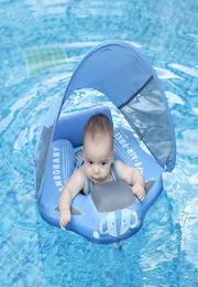 Life Vest Buoy Icke -inflatable Born Baby Floater Spädbarn Midjan Ligger Swimming Ring Swim Trainer för simmare9375760