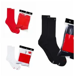 Mulheres meninas meias moda carta preto branco vermelho meias meias de algodão esportes respirável meias futebol cheerleaders senhora fashion9169866