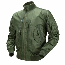 Utomhussport Gear Jungle Hunting Woodland Shooting Coat Tactical Combat Clothing Outdoor Pilot Patrooper Jacket Plus Size J4XX#