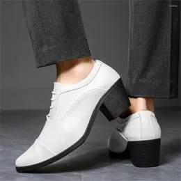 Dress Shoes With Pictures Increases Height Groom Wedding Heels Men Original Brand Men's Sneakers Sport 2024elegant Exercise