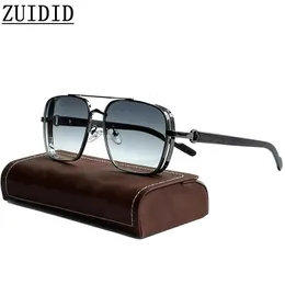 Óculos de sol de luxo para homem quadrado de madeira feminino na moda vintage moda óculos retro tendência gafas de sol hombre lunette 240322