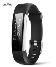 Onliving Smart Watch Fitness Tracker Bileklik Kalp Hızı Kan Basıncı Bandı Bilezik Monitör Sağlık ve Android Bileklikler 3822232099