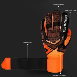 Goalkeeper Gloves Premium Quality Football Goal Keeper Finger Protection For Youth Adults MC889 240318