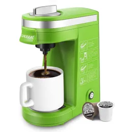 1 Stück CHULUX Single Serve mit abnehmbarer Tropfschale, 12-Unzen-Kaffeemaschine, Haushaltskaffeemaschine