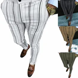new Design Fi Trousers Men Busin Casual Pants Men High Quality Formal Social Streetwear Trend Pencil Pants Hot Sale 3XL k8wA#