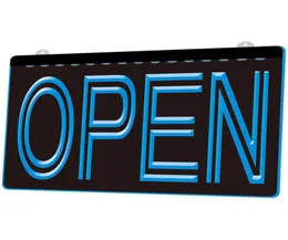 LS0004 Light Sign OPEN Overnight Shop Bar Pub Club 3D Engraving LED Whole Retail3304850