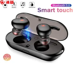 Y30 TWS Bluetooth наушники 50 Беспроводные наушники с шумоподавлением Гарнитура 3D стереозвук Музыка Наушники-вкладыши для Iphone XiaoMi 3820838