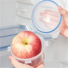 Bottiglie di stoccaggio Barattoli 1Pc Contenitore per frutta da viaggio Custodia protettiva per Apple Contenitore per frigorifero Porta pranzo all'aperto Consegna a domicilio Giardino domestico H Otsnw