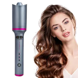 تقويم الآلية Auto Hair Curling Iron Ceramic Curler Air Curler Air Spin Wand Styler Curl Hine Magic Hair Curler Automatic Hair Curler