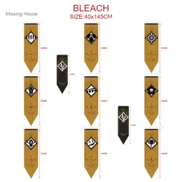 Accessories 40x145cm Bleach Anime Banner Flag Game Curtain Hanging Cloth Poster Cosplay Party Decor KTV Flag Cartoon Gift