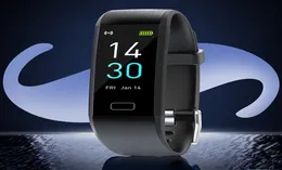 أزياء Men S5 Smartband Watch Women Bluetooth معدل ضربات القلب ارتفاع ضغط الدم مراقبة تعقب اللياقة البدنية سوار ذكي 2155492