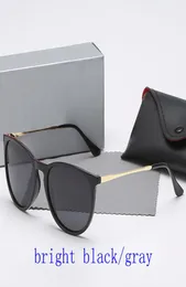 Klassiska Erika Solglasögon Kvinnor Brand Designer Mirror Cat Eye Sunglass Star Style Protection Sun Glasses UV400 med Boxes8739402