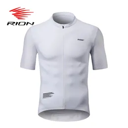 RION Cycling Jersey Men MTB Maillot Shirts Bicycle Clothing Mountain Bike Mens T-Shirt Wear Summer Outfit Clothes Jumper 240318