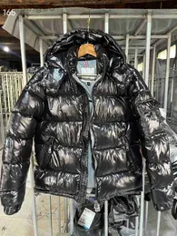 Montclair Jacket Winter Warm Fashion Classic Caste Mens Womens Down Jacket Fashion Luxury Mens Shiny Juper