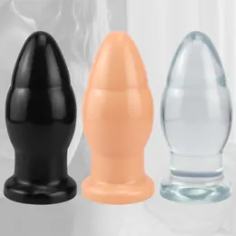 8 cm riesige Anal Sex -Spielzeug Big Butt Plug Dildo Gode Anus Dilator Buttplug Prostata Massagerin Masturbation für Männer Frauen Erwachsener sexueller 240311