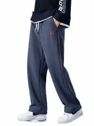 2023 Vinter corduroy Sweatpants Män