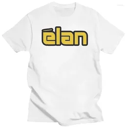 男性のティーシャツのメンズポロスファッションブラックTシャツグラフィックTシャツELAN VINTAGE SKI-DOO SNOWMOBILEショートスリーブTシャツ