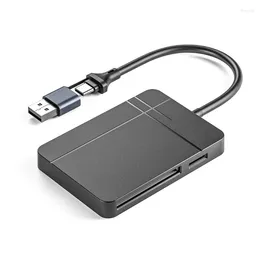 USB3.0 Typ C USB-Kartenschreiber 4-in-1-Speicherleser-Adapter