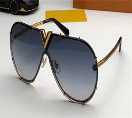Nya mode solglasögon designer Eyewear Pilots Style 0897 Frameless Reflective Coating Exquisite Handmade AntiUV Protection Ourdo54446200