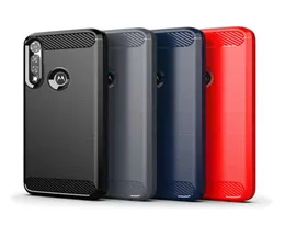 Motorola g Power Play Stylus one Ace 5G Moto G7 G8 G9 Play E5 E6 Plus Z3 Z43846826のカーボンファイバーテクスチャTPUケース