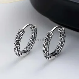 Hoop Huggie Mens Small Ring Earrings Womens fashionabla retro Philippe örhängen Silver smycken vackra gåvor 240326
