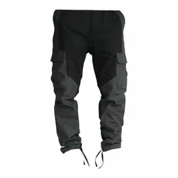 tuta casual da uomo pantaloni da trekking allenamento da jogging pantaloni sportivi da uomo calzino da uomo ragazzo pantaloni alti pantaloni da lavoro per uomo Cstructi n8UU #