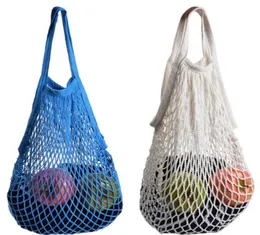 Bekväm shoppingmaskväska Net Turtle Bag String Återanvändbar fruktförvaring Handväska Totes Environmental Grocery Bag SN10464163852