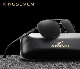 Kingseven 2019 Brand Men Aluminum Sunglasses偏光uv400ミラー男性サングラスメンズフォーメンDEソルT1912308134291