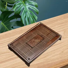 Tea Trays Chinese Wood Tray Simple Serving For Room Home Office