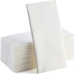 100st Long Linenfeel Dinner Paper Servete 3043CM Disponibla NAPKINSSOFT TABLE Absorbent för Party Wedding 240321