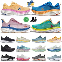 2024 hokas Clifton 8 9 Bir Yürüyüş Bondi 8 Siyah Beyaz Gri Run Ayakkabı 8s Hareket Clifton Free People Seaweed Mavi Coral Tasarımcı Spor Ayakları Büyük Boyut US13 EUR47【code ：L】