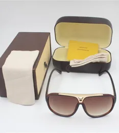2021 Gläser Fashion Beweise Sonnenbrille Retro Vintage Männer Designer glänzender Goldrahmen Laser Logo Frauen Top -Qualität mit Paket Z109421593